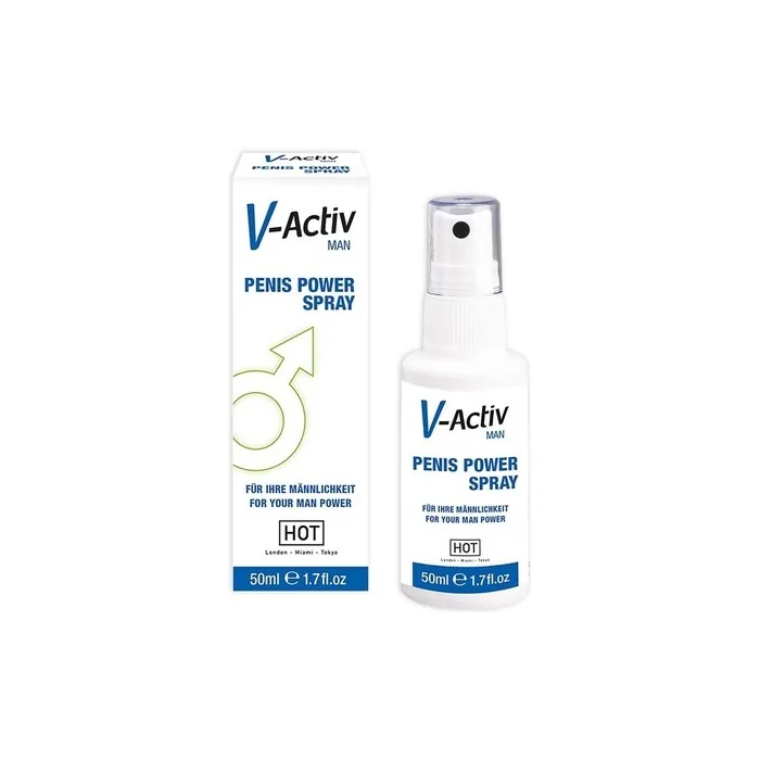 HOT V-Activ Penis Power Spray for Men 50ml