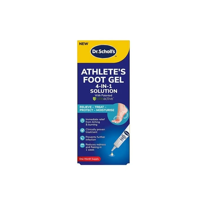 Scholl Athlete's Foot 4in1 Gel Effective Treatment For Athlete's Foot