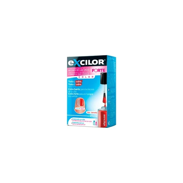Excilor Forte Color Treatment For Fungi With Red Color 30ml + 8ml