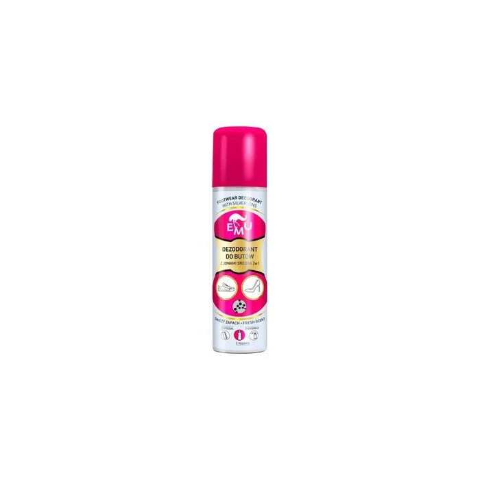Vaco Emu Shoe Deodorant With Silver Ions 2 In 1 150ml