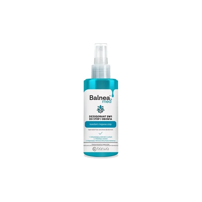 Barwa Balnea Med Foot & Shoe Deodorant Specialized Deodorant For Feet And Footwear 150ml