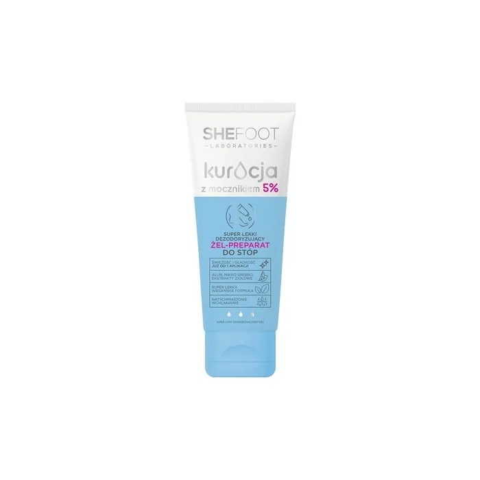 Shefoot Laboratories Deodorizing Gel Preparation For Feet With Urea 5 75ml