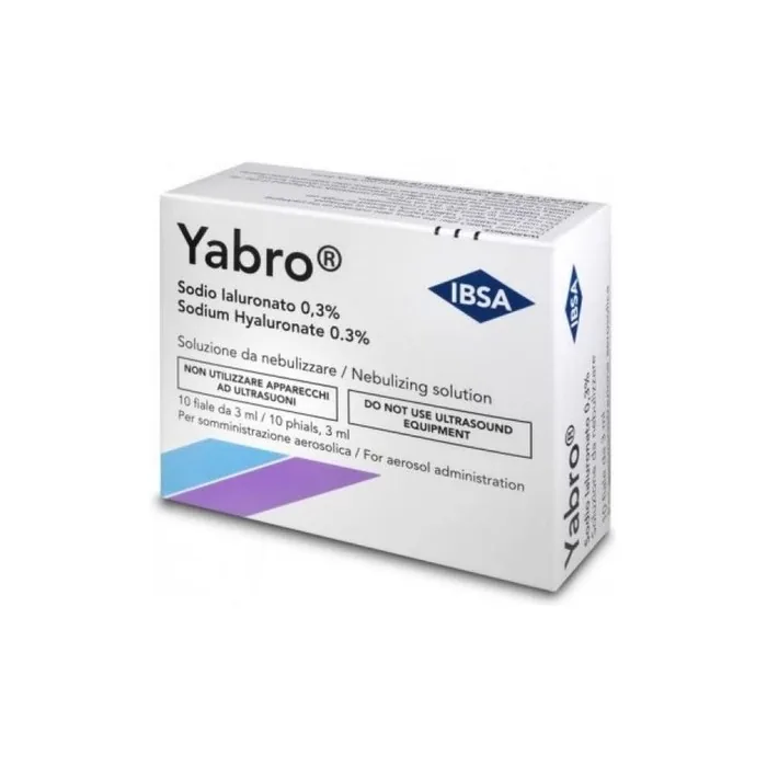 IBSA Yabro Aerosol 0.18% 10 Bottles