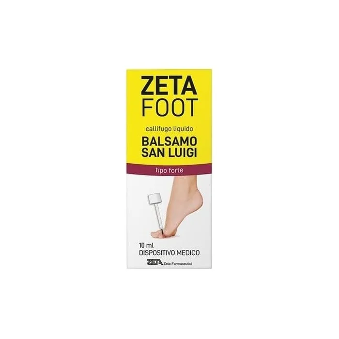 Zeta Farmaceutici ZetaFoot Callifugo Liquid Balsam San Luigi 10ml