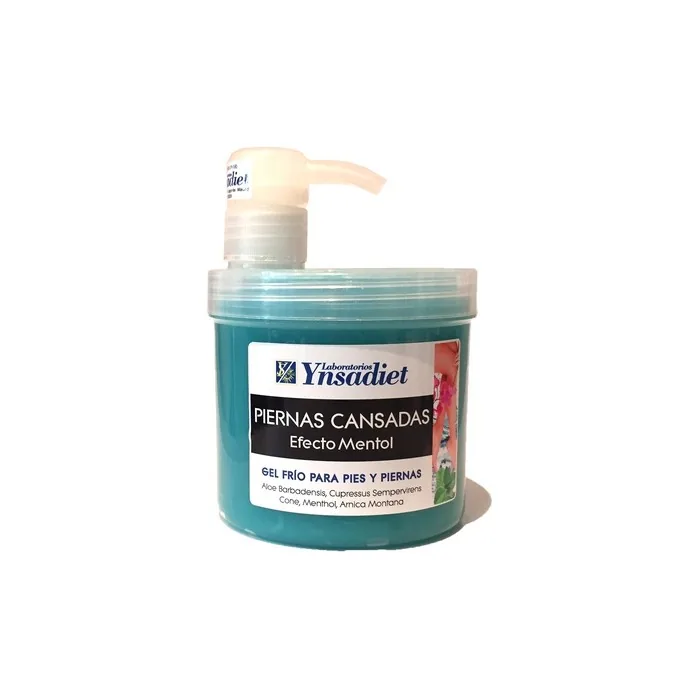 Ynsadiet Gel Piernas Pesadas E Menthol 500Ml