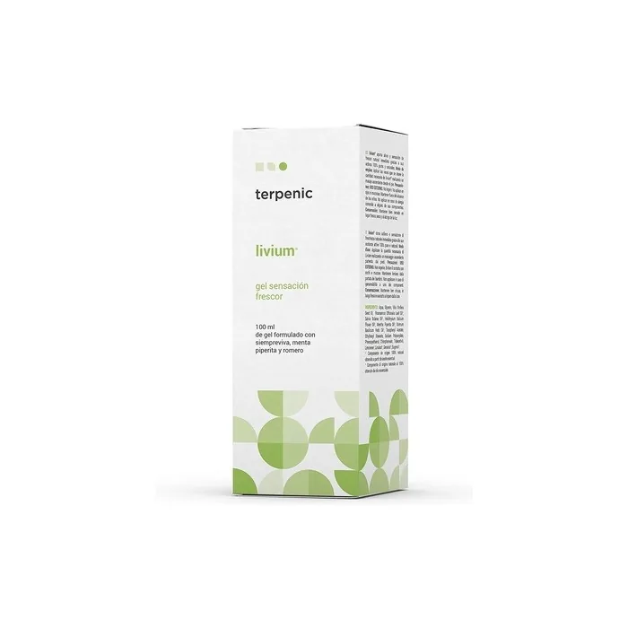 Terpenic Medical Livium Gel for Freshness and Relief of Tired Legs 100ml