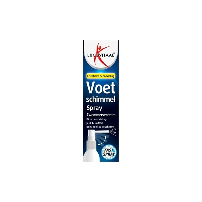 Lucovitaal Foot Fungus Athlete's Foot Spray Effective Treatment For Foot Fungus And Athlete's Foot