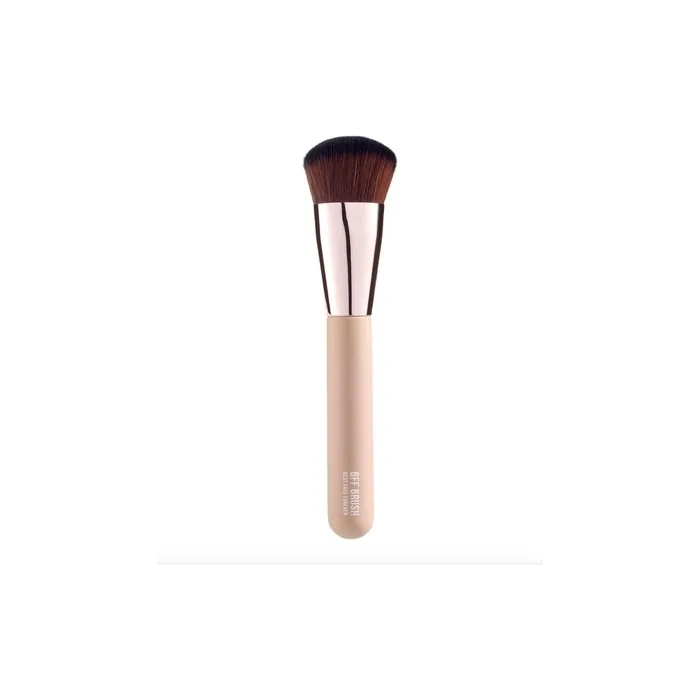 Mulac Cosmetics BFF BRUSH 13 Best Face Forever Angled Face Brush for Liquid Foundation Vegan