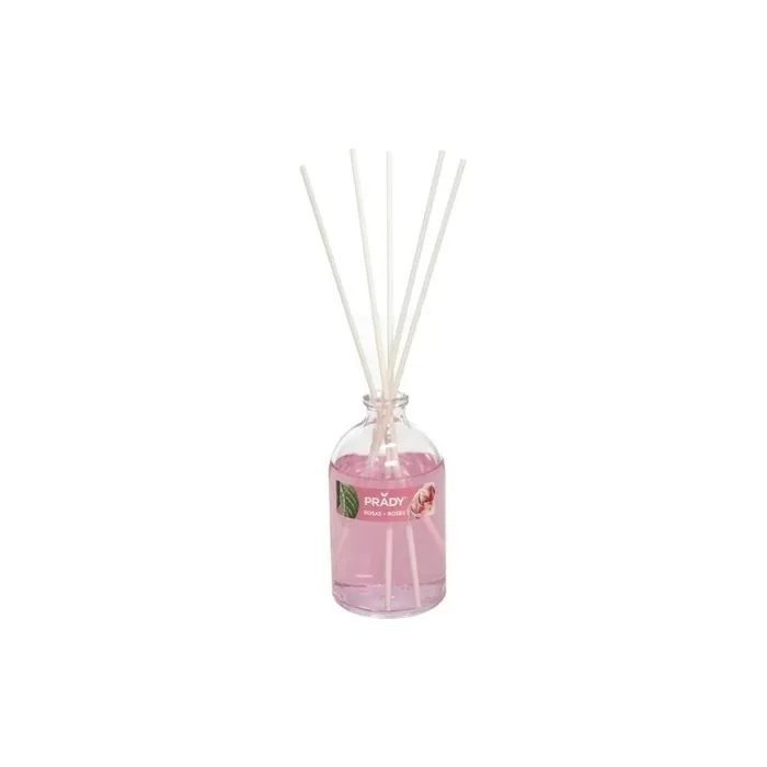 Prady Fragrance Sticks Mikado Roses 100 Ml Glass Pink