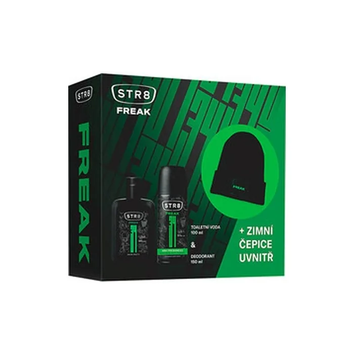 Str8 Fr34k Gift Set Eau De Toilette 100 Ml Deodorant Spray 150 Ml And Cap
