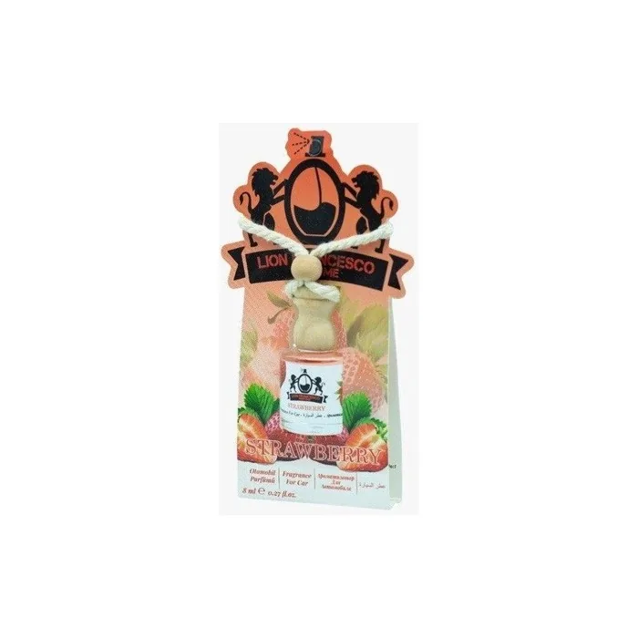 Lion Francesco Strawberry Car Scent - 8ml