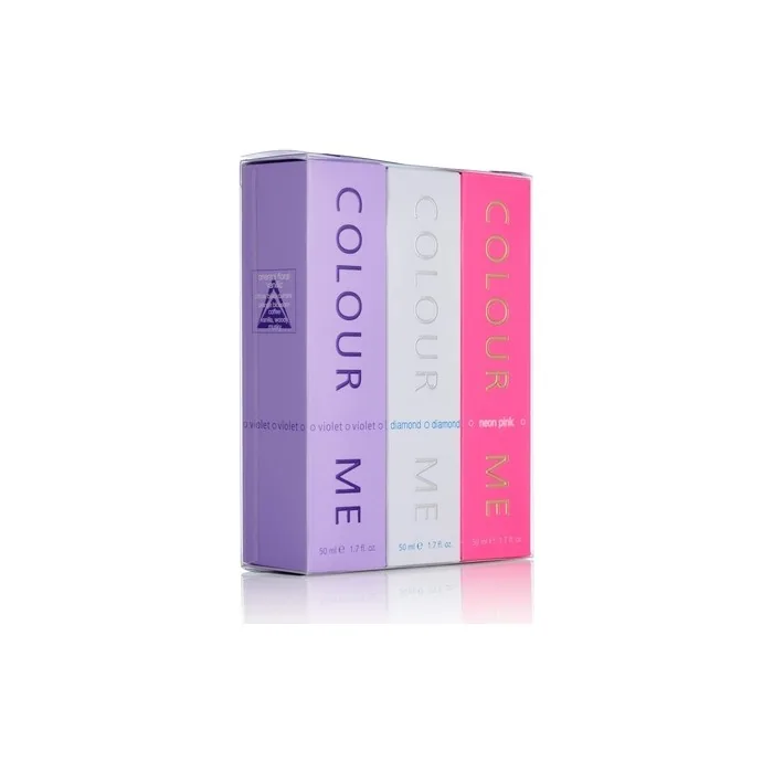 Colour Me Violet Diamond Neon Pink Fragrance for Women 50ml
