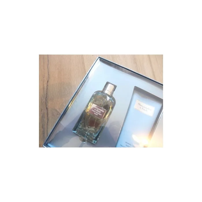 Abercrombie & Fitch First Instinct Blue Set 50ml EdP and 100ml Body Lotion - New