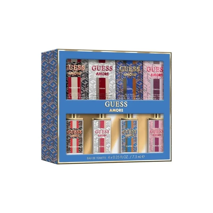 Guess Amore Collection Miniature Set Eau De Toilette 4 x 75ml
