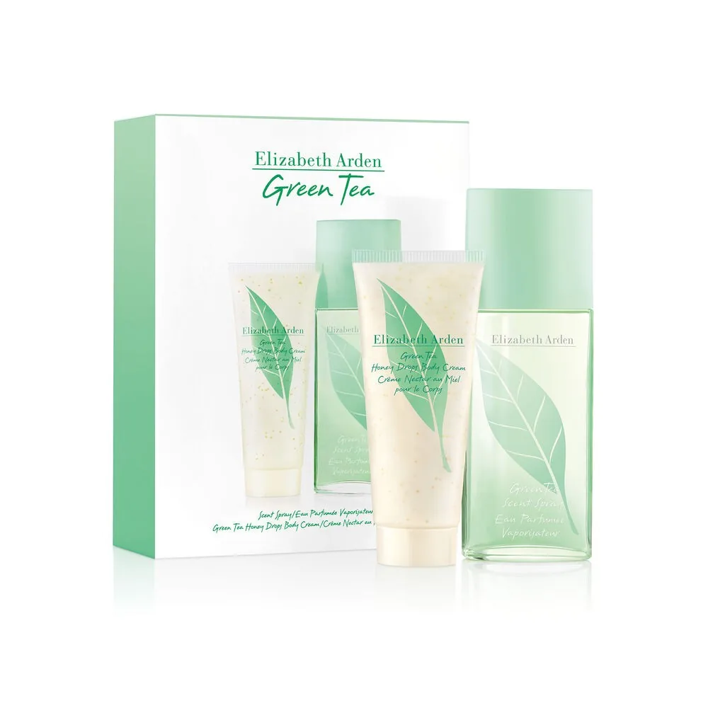 Elizabeth Arden Green Tea Eau de Parfum 100ml and Honey Drops Body Cream 200ml Set