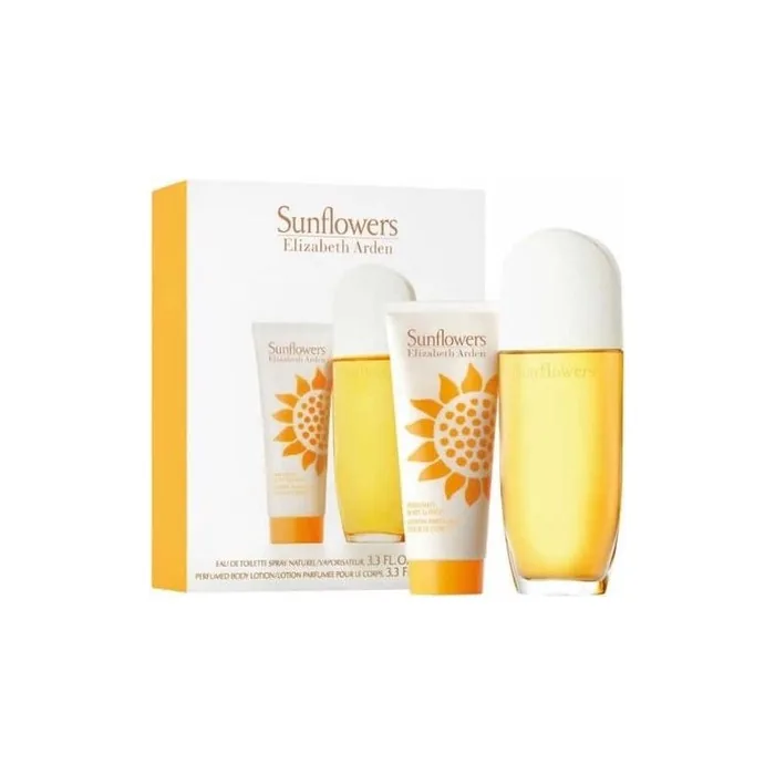Elizabeth Arden Sunflowers Set - Eau De Toilette and Body Lotion 100ml