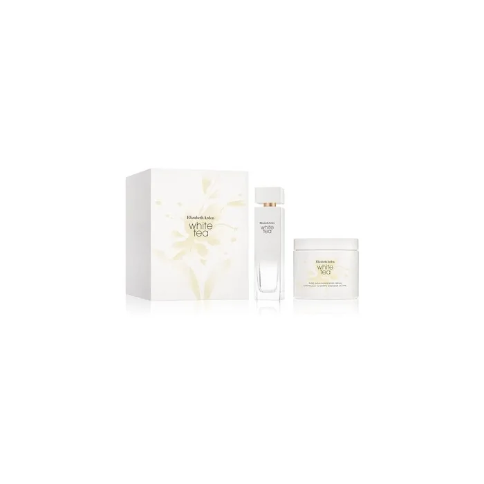 Elizabeth Arden White Tea Gift Set Eau De Toilette 100ml Body Lotion 400ml
