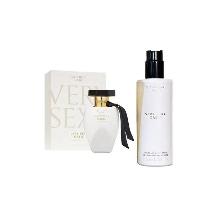 Victoria's Secret Very Sexy Oasis Perfume 1.7 Oz and Fragrance Lotion 8.4 Oz