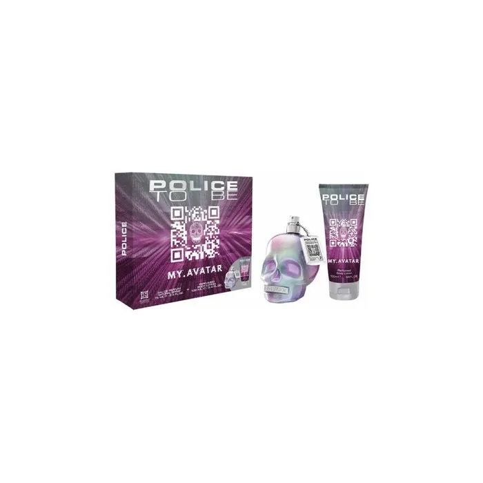 Police Police To Be My Avatar Woman Eau De Toilette Spray 75ml Set 2 Pieces