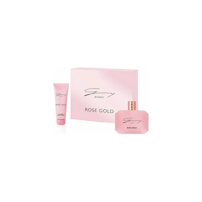 Rose Gold Set Gift Eau De Toilette Spray 100 Ml Body Lotion 100 Ml