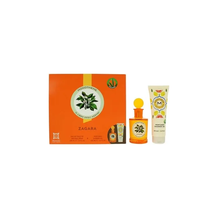 Monotheme Il Libro Degli Agrumi Zagara 2 Piece Gift Set Eau De Toilette 100ml And Shower Gel 100ml
