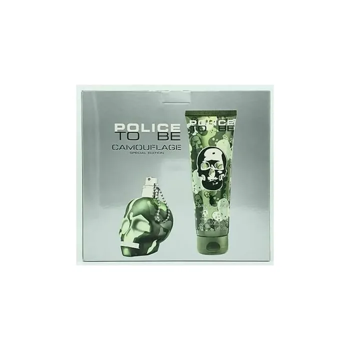 Police Police To Be Camouflage Eau De Toilette Spray 40ml Set 2 Pieces
