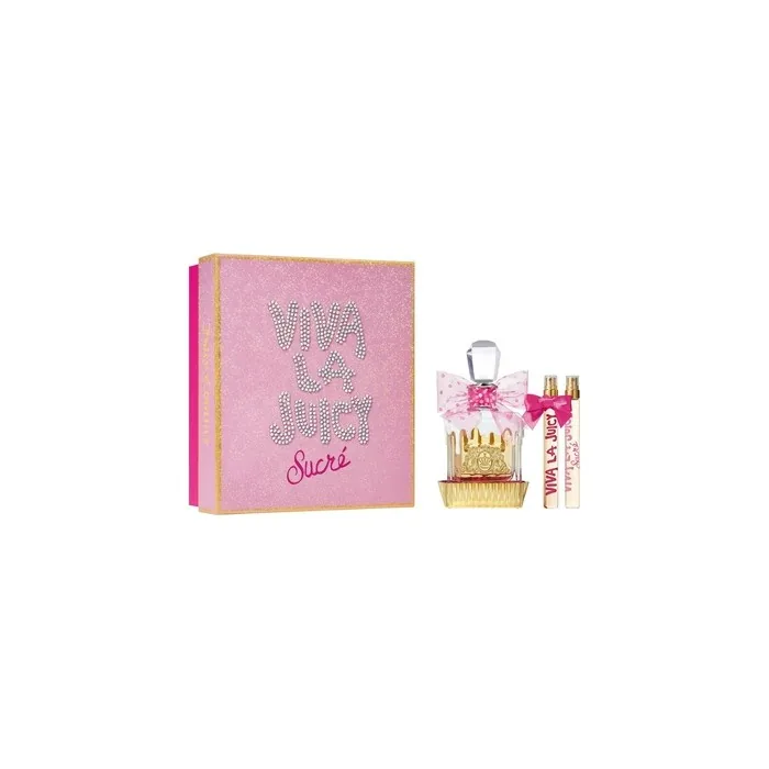Juicy Couture Viva La Juicy Sucre 3 Piece Set Gourmand Fragrance