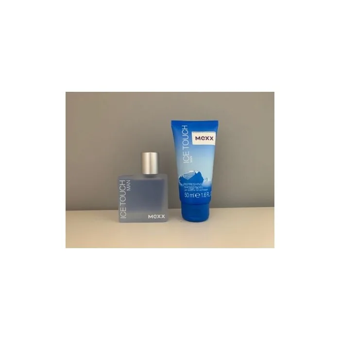 Mexx Ice Touch Man Gift Set 30ml Eau de Toilette EDT + 50ml Shower Gel for Him