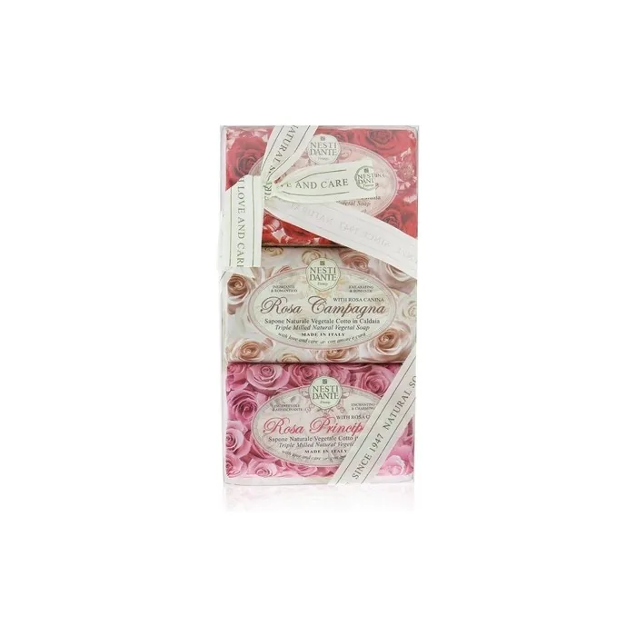 Rosa by Nesti Dante Soap Gift Set