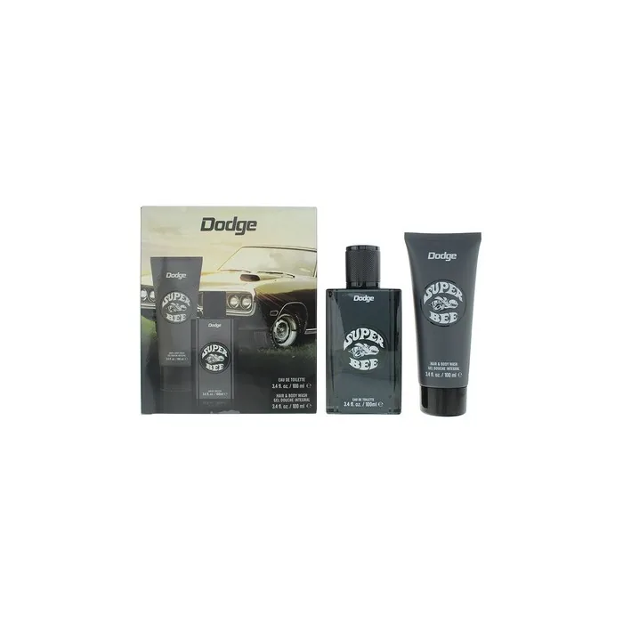 Dodge Legacy Super Bee 2 Piece Gift Set Eau De Toilette 100ml And Hair & Body Wash 100ml