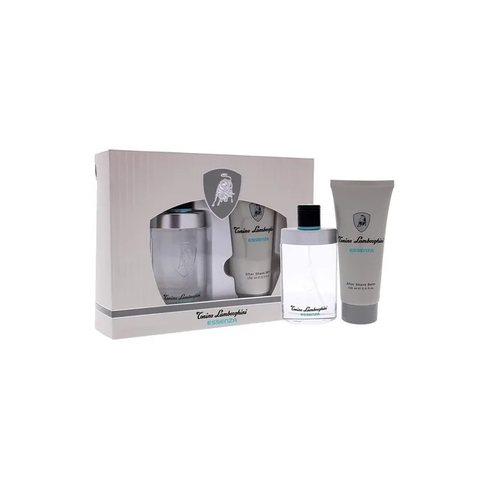 Essenza by Tonino Lamborghini for Men 2 Piece Gift Set 2.5oz EDT Spray, 5oz After Shave Balm
