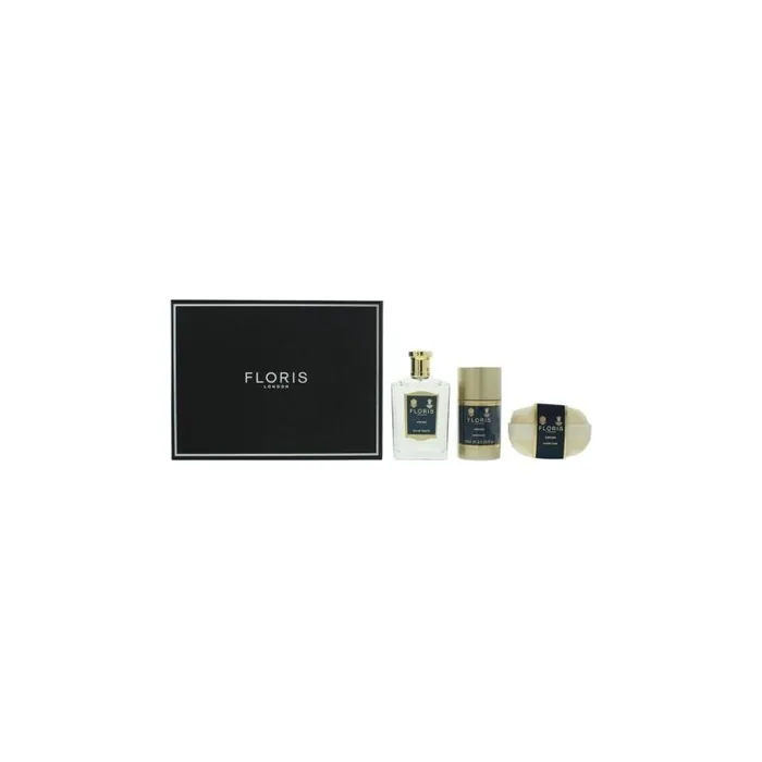 Floris Cefiro EDT 100ml Soap 100g Deodorant Stick 75ml for Unisex