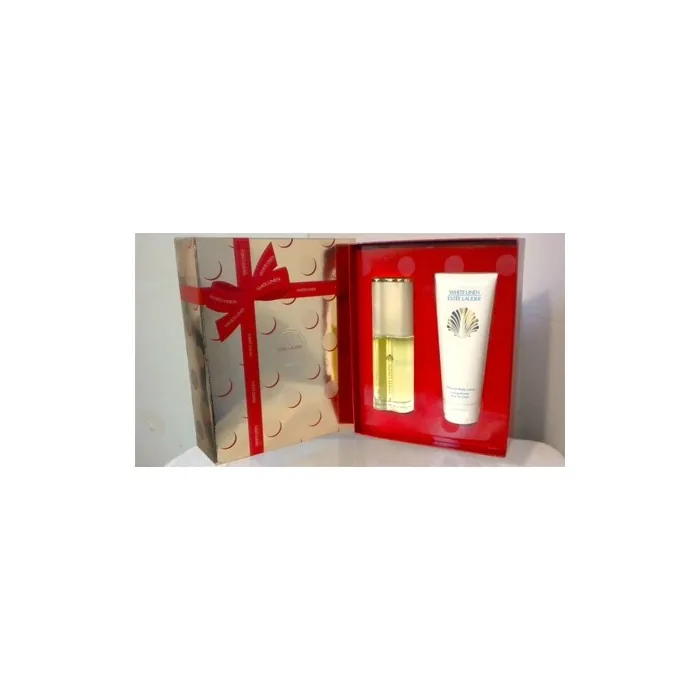 Estee Lauder White Linen Perfume Eau De Parfum 20 Lotion Gift Set 34 Oz