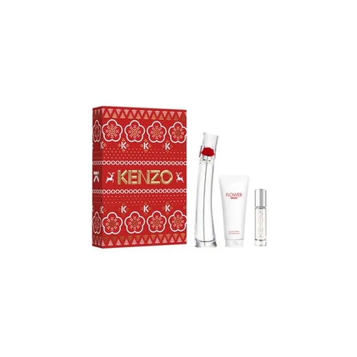 Kenzo Flower By Kenzo 3piece Case