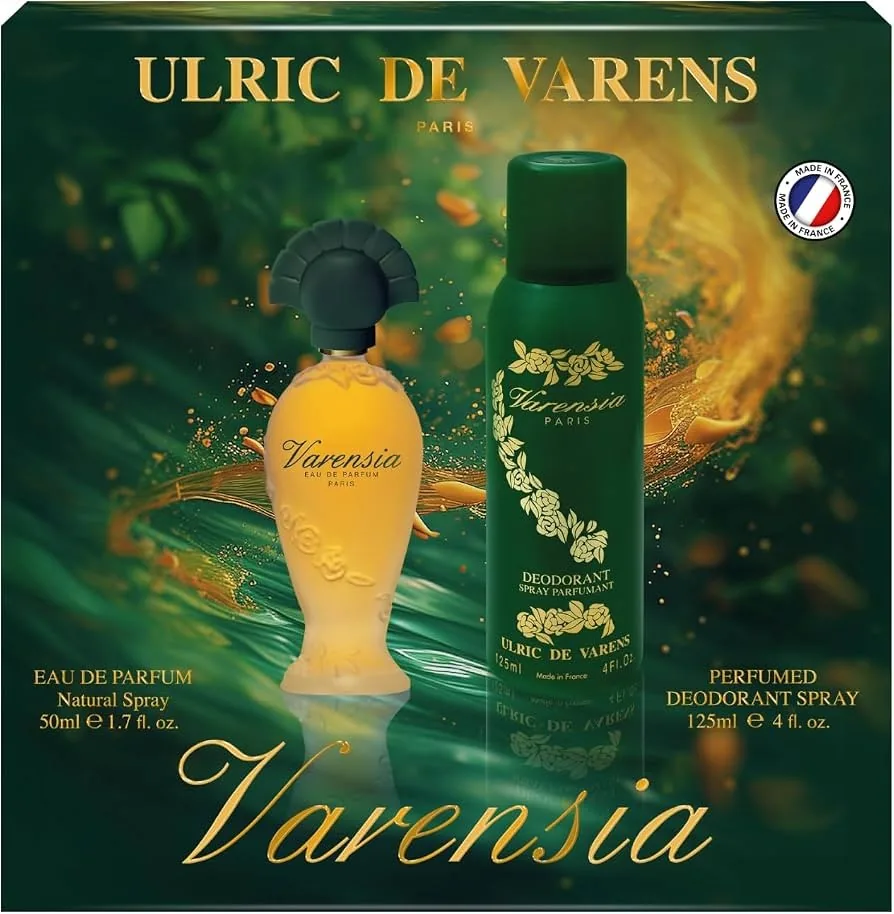 Ulric De Varens Varensia Eau De Parfum Spray 50ml Set 2 Pieces