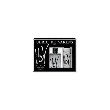 Ulric De Varens Udv Black For Men Eau De Toilette Spray 100ml Set