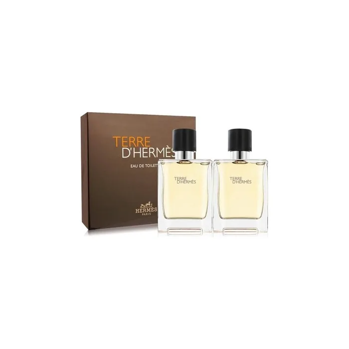 Hermes Terre D'Hermes Eau De Toilette Set - 50ml + 50ml