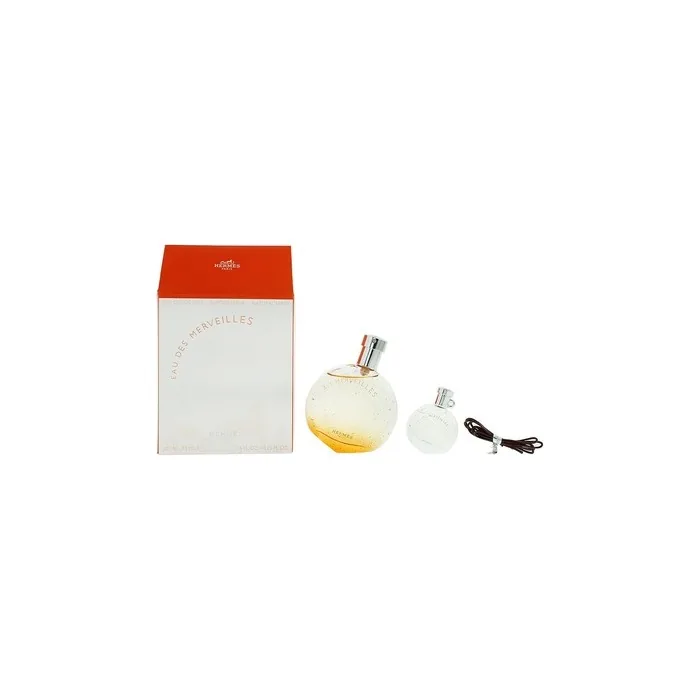 Hermes Eau Des Merveilles 2 Piece Gift Set 50ml Eau De Toilette And 75ml Women Spray