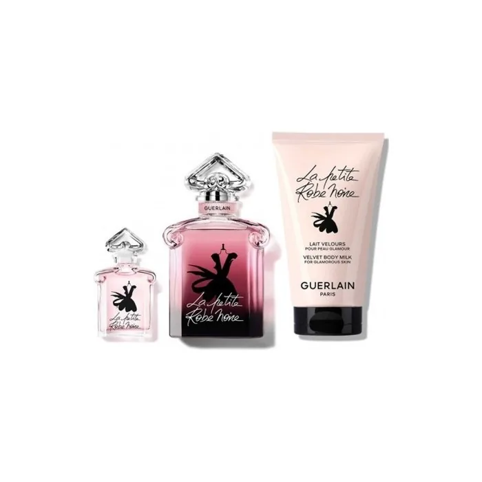 Guerlain La Petite Robe Noir Intense Eau De Parfum 50ml + Eau De Parfum 5ml + Body Lotion 75ml