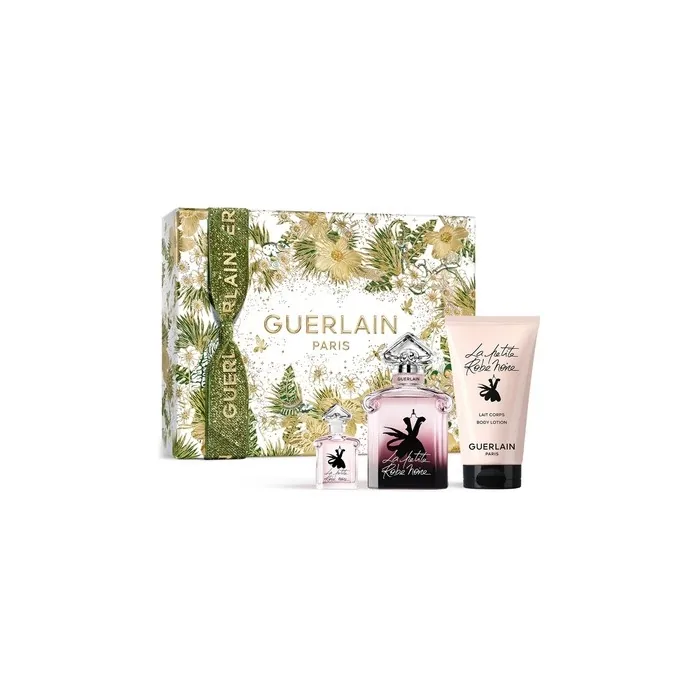 Guerlain La Petite Robe Noir Eau De Parfum Set 50ml 5ml Body Lotion 75ml