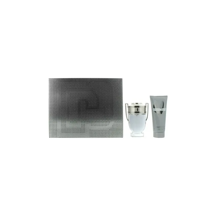 Paco Rabanne Invictus 2 Piece Gift Set Eau De Toilette 100ml And Shower Gel 100ml