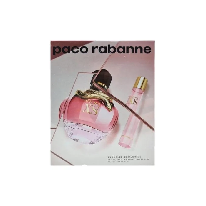 Paco Rabanne - Pure Xs For Her - Edp Spray 80ml + Edp Spray 20ml - Set