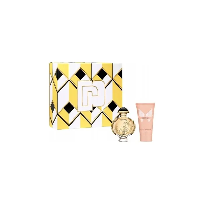 Paco Rabanne Olympea Solar Intense Eau De Parfum Spray 50ml + Body Lotion 75ml Set