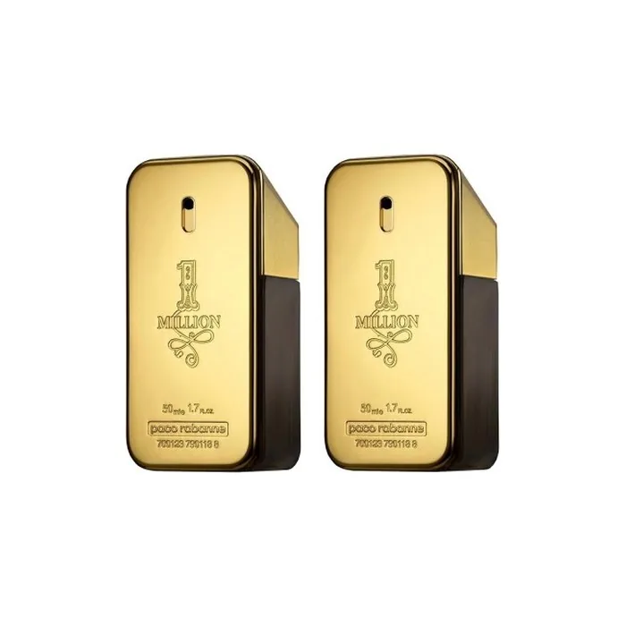 Paco Rabanne 1 Million Eau De Toilette Set 2 X 50ml
