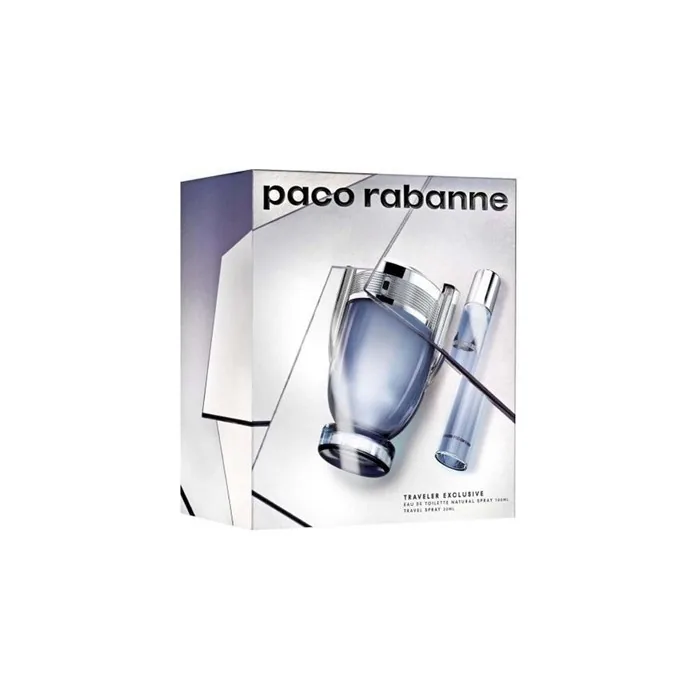Paco Rabanne Invictus Eau De Toilette Spray Set 100ml + 20ml