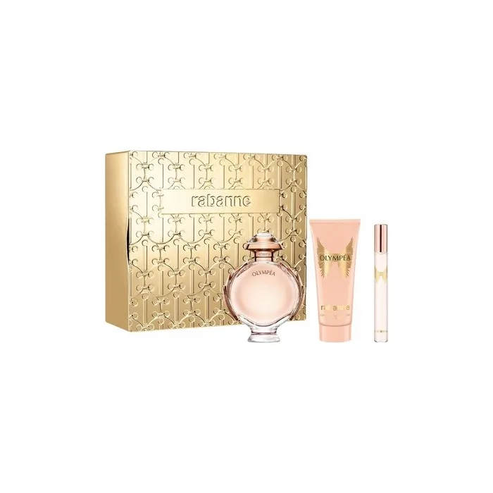 Paco Rabanne Olympea Eau De Parfum Spray Set 80ml Spray 100ml Body Lotion 10ml Eau De Parfum