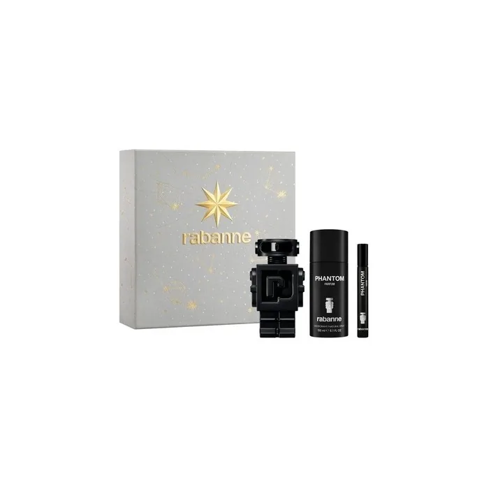 Rabanne Phantom Perfume Set 100ml Perfume Spray 150ml Deodorant Spray 10ml Perfume Spray