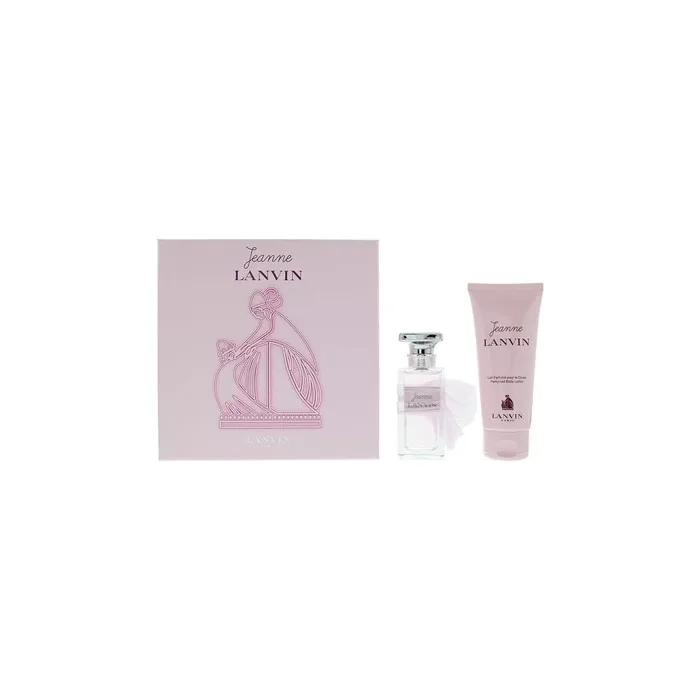 Lanvin Jeanne 2-Piece Gift Set: Eau De Parfum 50ml And Body Lotion 100ml
