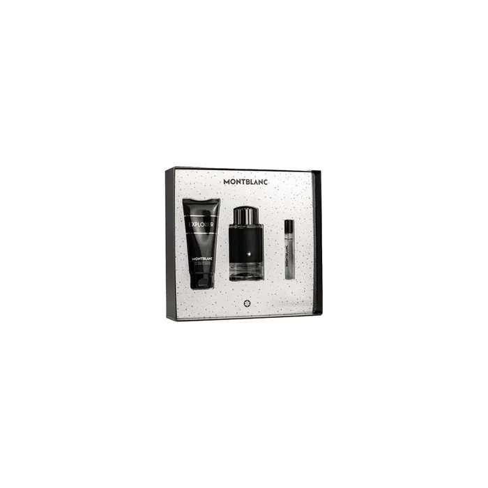 Mont Blanc Explorer Gift Set Eau De Parfum Men's Aftershave Spray 100ml