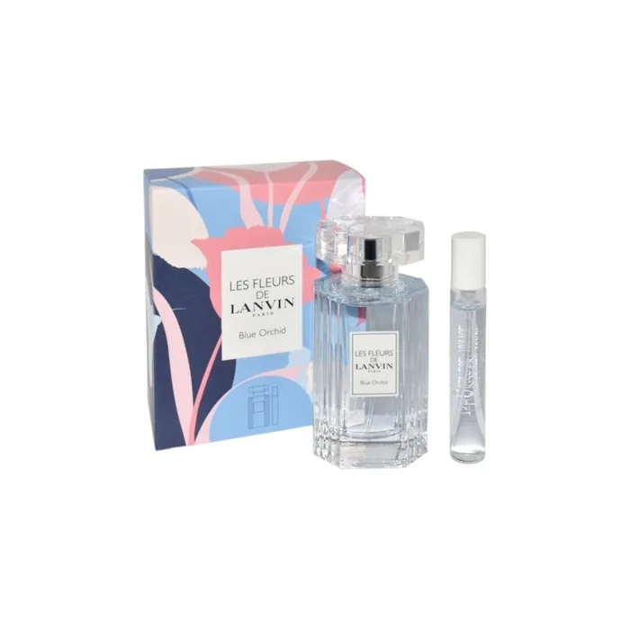 Lanvin Blue Orchid Eau De Toilette 50ml Eau De Toilette 75ml Set